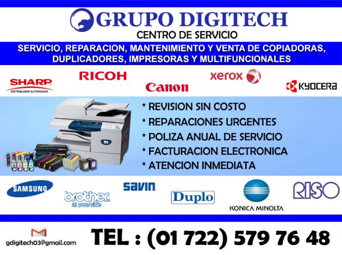 reparación de copiadoras